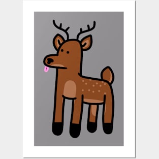 Small deer Posters and Art